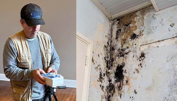 Mold testing services from Peace Of Mind Property Inspectors